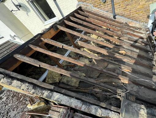 Taverham Roofing Services 16 This is a photo of a roof needing repairs in Taverham