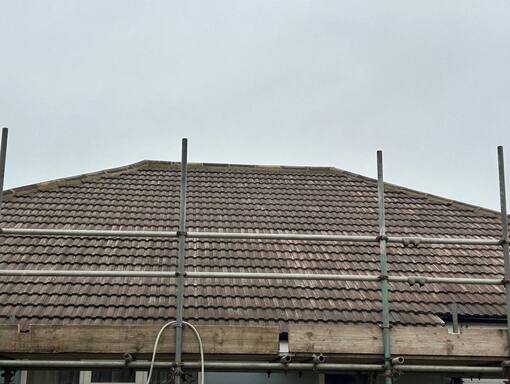 Taverham Roofing Services 4 This is a photo of a roof being installed in Taverham. Installation carried out by Taverham Roofing Services
